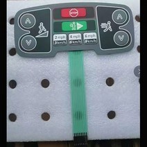 런닝머신 헬스기구 수리 부품 부속품 생활 피트니스 러닝 머신 예비 부품에 대한 새로운 1pc 정지 버튼 시작 버튼 100, Curved cable
