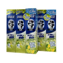 달리치약 올샤이니 화이트 라임민트 140g 4개 80g 2