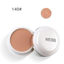 1PC 메이크업 컨실러 크림 방수 페이스 컨투어 코렉터 풀 커버 다크 써클 여드름 스팟 파운데이션 코스메틱, 한개옵션1, 02 02