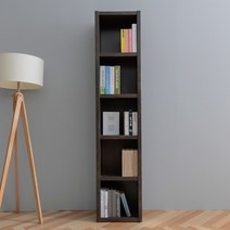 [하이파가구] [우디]오픈5단 400책장(서울경기외 1만원착불) 책장, 월넛