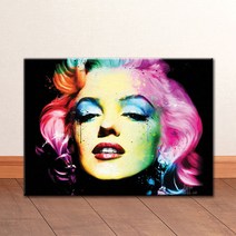 mon002 인물 유명인 영화배우 마릴린먼로 캔버스액자, 고급형유광전처리_XXL_38cm x 46cm