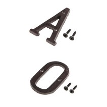 야외 문 벽 사서함 편지 크리 에이 티브 DIY 캐스트 레이블 주소 거실 대형 벽 마운트, 철, AO