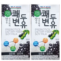 파스퇴르 쾌변두유 검은콩 검은깨 190mL 20팩