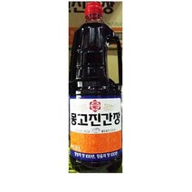 [더착한푸드]진간장(부천몽고 1.8L) 식자재마트 대용량 업소용 간장 진간장, 1.8L, 1개