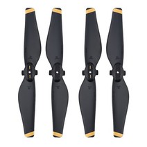 드론 용품 부품 교체 용 저소음 4732S DJI 스파크 드론 프로펠러 퀵 릴리스 블레이드 예비 부품 소품 접이, 02 2pair black gold