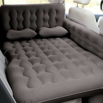 자동차 차박 에어 매트 시트 트렁크 2인용 침구 여행, A1 에어 리크 리뉴 - 블랙