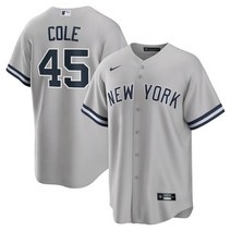 [해외] 나이키 저지 유니폼 MLB 게릿 콜 뉴욕 양키스 얼터네이트 플레이어 네임 저지 그레이 899769