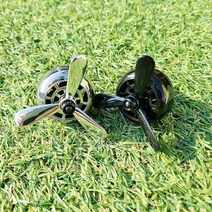 윈드밀 차량용 방향제 송푸구형, 블랙, 핑크샌드