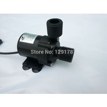 순환모터 수중 온수순환용 보일러 순환용 DC 12V 24V 온수 순환 펌프 브러시리스 모터 워터 하이 리프트 태, 한개옵션0