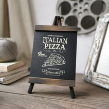 빈티지 카페 메뉴판 칠판 메모 보드 메모 거치대 매장 인테리어, 단품, 단품