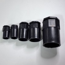 HI PIPE 컨넥터 콘넥타 하이파이프 부속자재 배관자재 배관용품 전기배관 농업용배관 54mm 10개