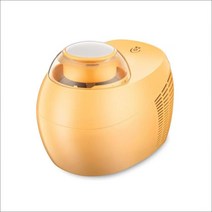 아이스크림 기계 소프트콘 메이커 제조기 구슬 자동 요구르트 콘 냉동 믹서, 주황색, 220v