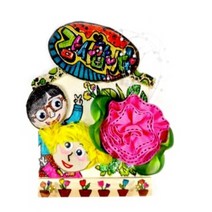 카네이션 열쇠걸이 만들기 2개 초등 방과후 수업 미술 공예 만들기 키트