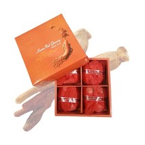 (추석)다산 홍삼비누 세트 100g X 4개 샤워 클렌징 고급 화장 미용 선물 선물용 답례품 명절 세안 세수