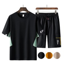 Sevenmoon 반팔 오버핏 세트 M-4XL