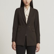 [올리비아로렌] 헤링본 스트라이프 가을 자켓 VOPFUWF8261