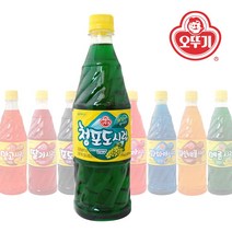 오뚜기 청포도 슬러시시럽, 1kg, 1개