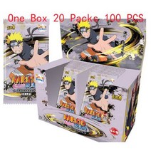 최신 나루토 컬렉션 카드 애니메이션 피규어 Regnant Bronzing CR 테이블 장난감, One Box Per 20 Packs 2