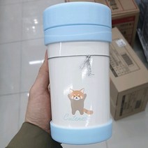 보냉 보온 죽통 500ml, PINK