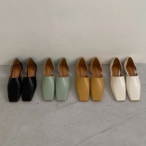 [아이슈즈] 여성 스퀘어토 사이드오픈 플랫 97279
