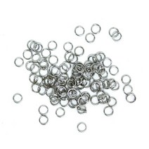 스쿨아트 코일O링 5mm 은색 대략110개 만들기재료