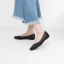 낮은굽 쿠션패드 발안아픈 여성단화 플랫 여자신발 편한 봄