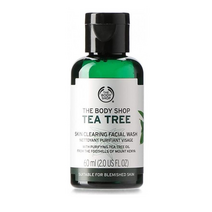 [더바디샵][미니] 티트리 스킨 클리어링 페이셜 워시 60ML 30100 (어매니티 트래블 세안제), 단일속성, 없음, 없음