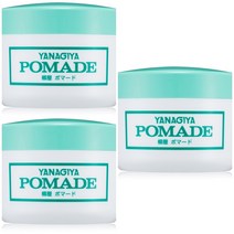 Yanagiya Pomade 야나기야 순식물성 포마드 헤어 왁스 120g 3팩