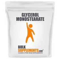 해외 BulkSupplements Glycerol Monostearate 500g