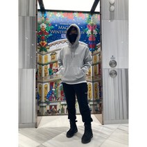 네파(NEPA) 네파 남여 공용 도톰하고 따뜻한 겨울 기모 후드티셔츠 7HF6060
