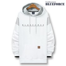 블루포스 남여공용 엔디언 후드티 오버핏 캐주얼 긴팔 티셔츠 커플룩 단체복