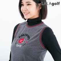 [라라골프] 애플 기모 베스트_여성골프조끼