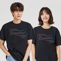 오너클랜 키밍 뒤셀도르프 반팔여성티 러블리티 남자흰색오버핏