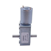 소형 DC 기어 모터 6V12V24V JGY-370 금속 감속 자동 잠금 정방향 및 역방향 높은 토크, 02 주황색_02 12V_06 30 Rpm