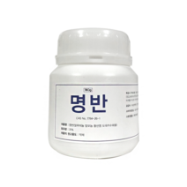 삼현제약 명반 180g 백반가루 캠핑 염색 뱀퇴치, 10개