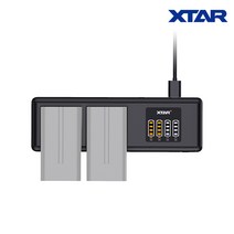 [XTAR] 엑스타 SN4 소니 F타입 듀얼 고속 배터리 충전기, NP-FZ100