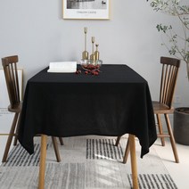 유스몰 무지 테이블보 박람회 전시회 행사용 테이블보, 블랙, 중 (220*145)