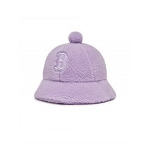 MLB KIDS 베이직 후리스 돔햇 B L.Lavender 7AHTB0126-43LDL