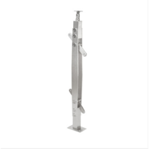클램프 강화유리난간 부속품 스테인리스 고정 클립, 높이 - 1050mm