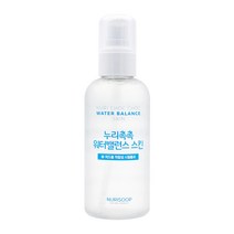 누리숲 누리촉촉 워터밸런스 스킨 160ml 히알루론산 수분토너, 2개