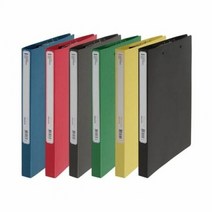 메카라인 더블 펀치리스 화일 A4 문서정리철 PP레바화일 더블레, 종류:초록