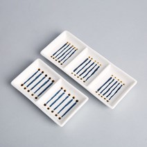 하레(晴れ) 나눔접시_2칸(12x6.7x2cm) 두칸소스 칸칸접시 일식기