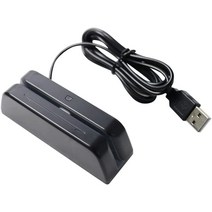 신용 카드 리더기 휴대용 모바일 포스 단말기 ETEKJOY USB 마그네틱 신용 카드 리더기 3트랙 POS 스와이프, 한개옵션0