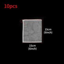 딸기 식물 과일 보호 가방 해충 방제 조류 방지 정원 그물 메쉬 포도 화분 재배 10 개, 02 15x15cm