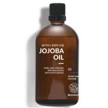 뷰디아니 호호바오일 100ml 유기농호호바오일 바디오일 얼굴에바르는호호바오일 페이셜오일 마사지오일 조조바오일 jojobaoil 건조피부보습오일 유기농비정제호호바오일 페이스오일, 2개
