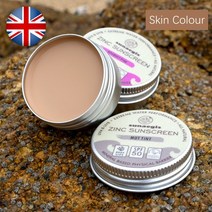탐침봉 발리 아연 스쿠버 다이빙 자외선 차단 진흙 서핑 해변 다채로운 물리적 스틱 산호 환경 보호 SPF 5, 02 skin color