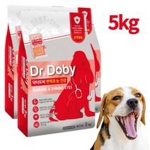 강아지 가수분해 연어 눈물 사료 말티즈 비숑 닥터도비 면역과눈건강 5kg, 4kg(2kg+2kg), 닥터도비 면역과 눈 건강