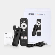 Mecool KD3 4K TV 스틱 안드로이드 11 스마트 TV 박스 Amlogic S905Y4 2G + 8G WiFi 2.4G/5G HDR 10 + 미디어 플레이어 TV 동글, 1.미국 플러그 - KD3