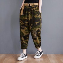 WAWAMOM(특허브랜드) 여성 여름 밀리터리 배기팬츠 몸빼 와이드 똥싼바지 CJA79