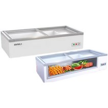 냉동 평대 쇼케이스 젓갈 반찬 가게 냉장고 붸페 매장, 1000x800x380MM